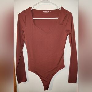 Abercrombie & Fitch Long Sleeve Bodysuit